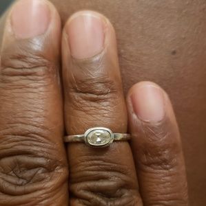 Silpada Crystal Ring size 7